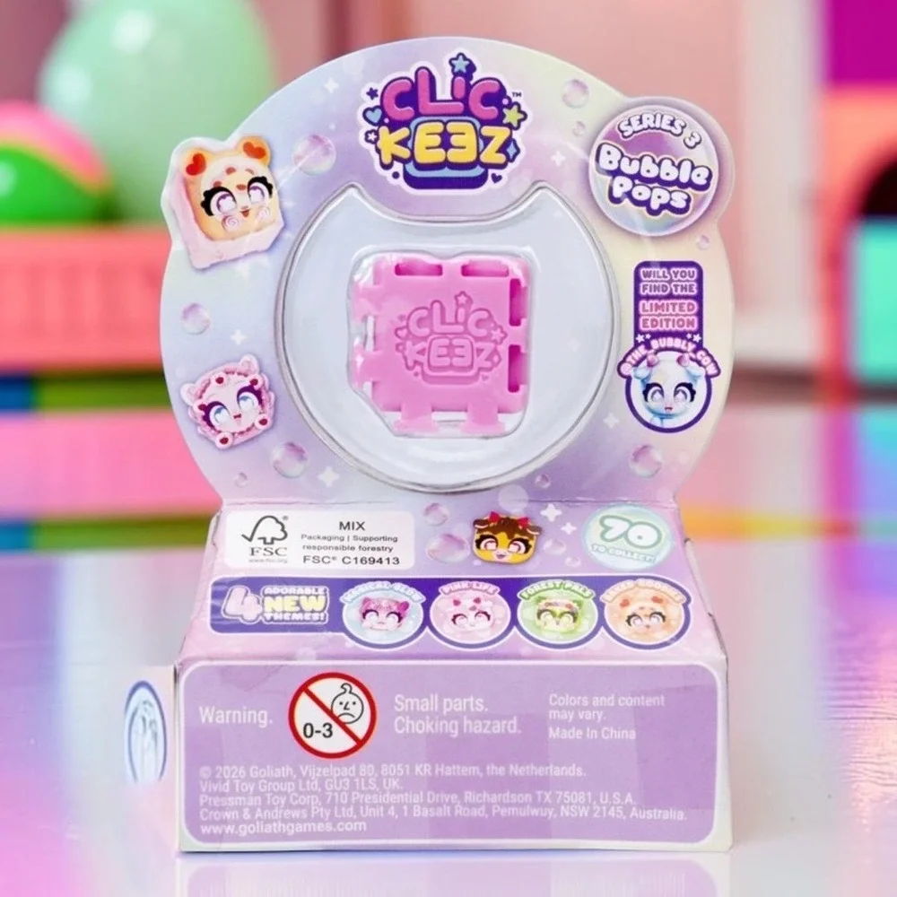 Clickeez Bubble Pops 2 Pack RANDOM